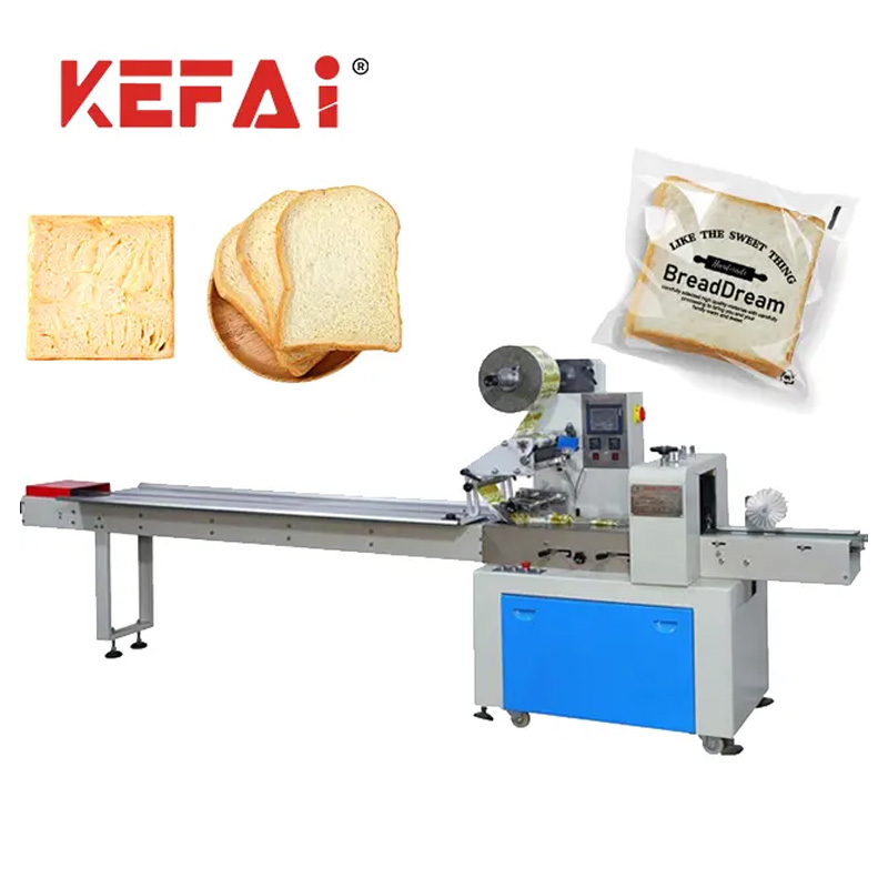 KEFAI Flowpack brødpakkemaskin